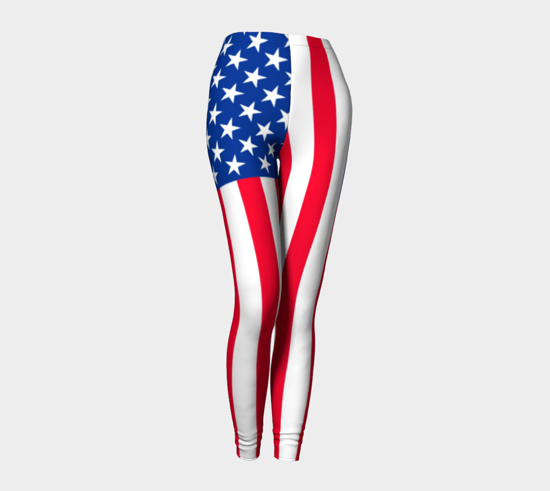 American Flag Leggings preview #1