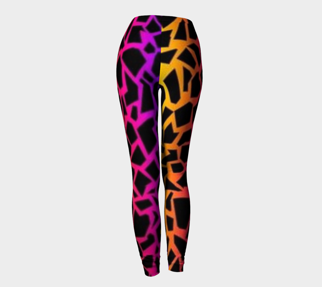 Yellow Purp Leggings preview #4