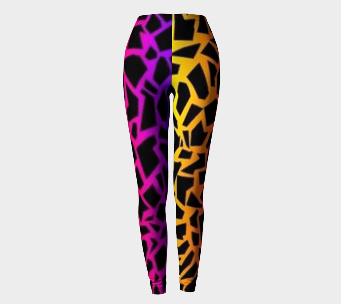 Yellow Purp Leggings preview #2