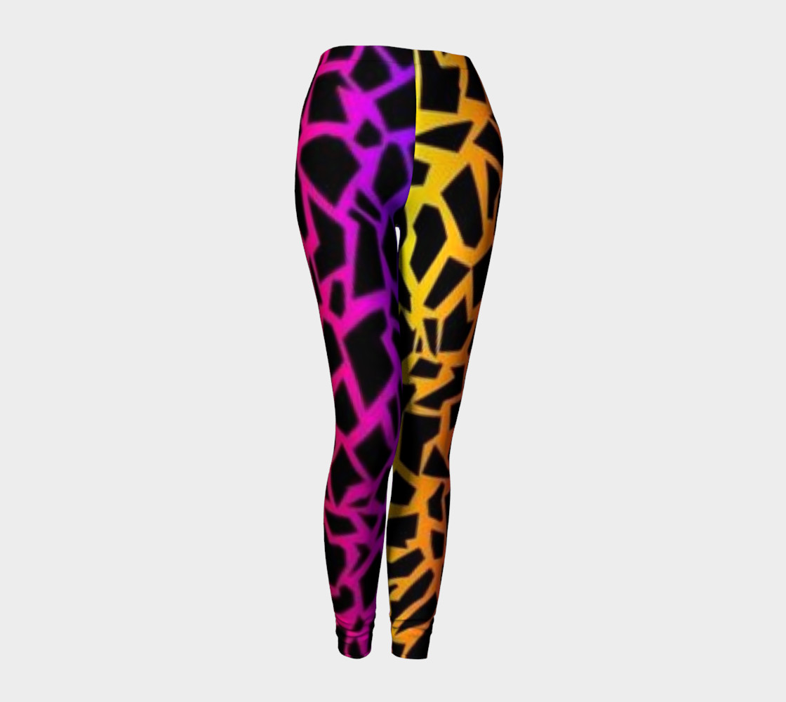 Yellow Purp Leggings preview #1