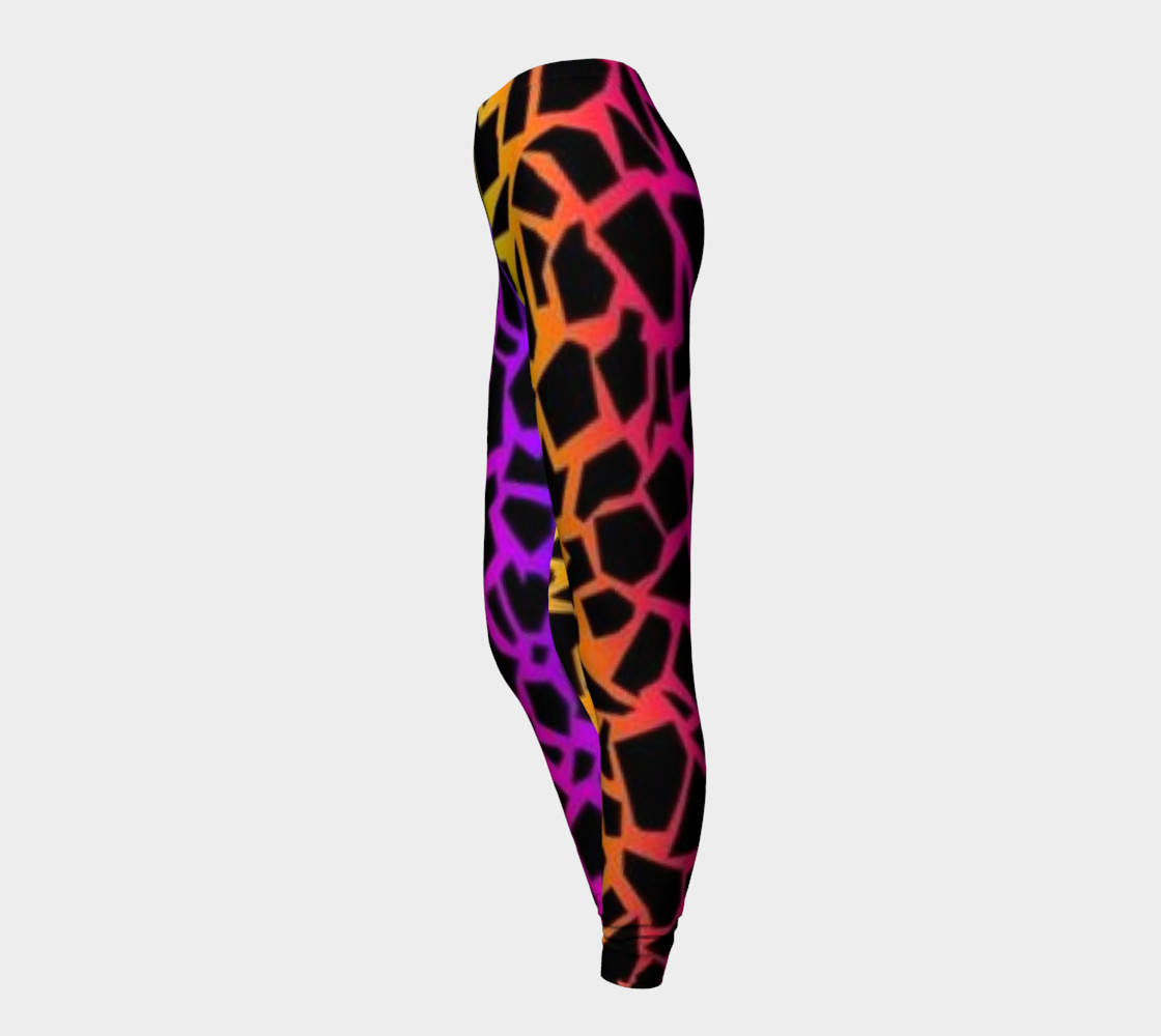 Yellow Purp Leggings preview #3