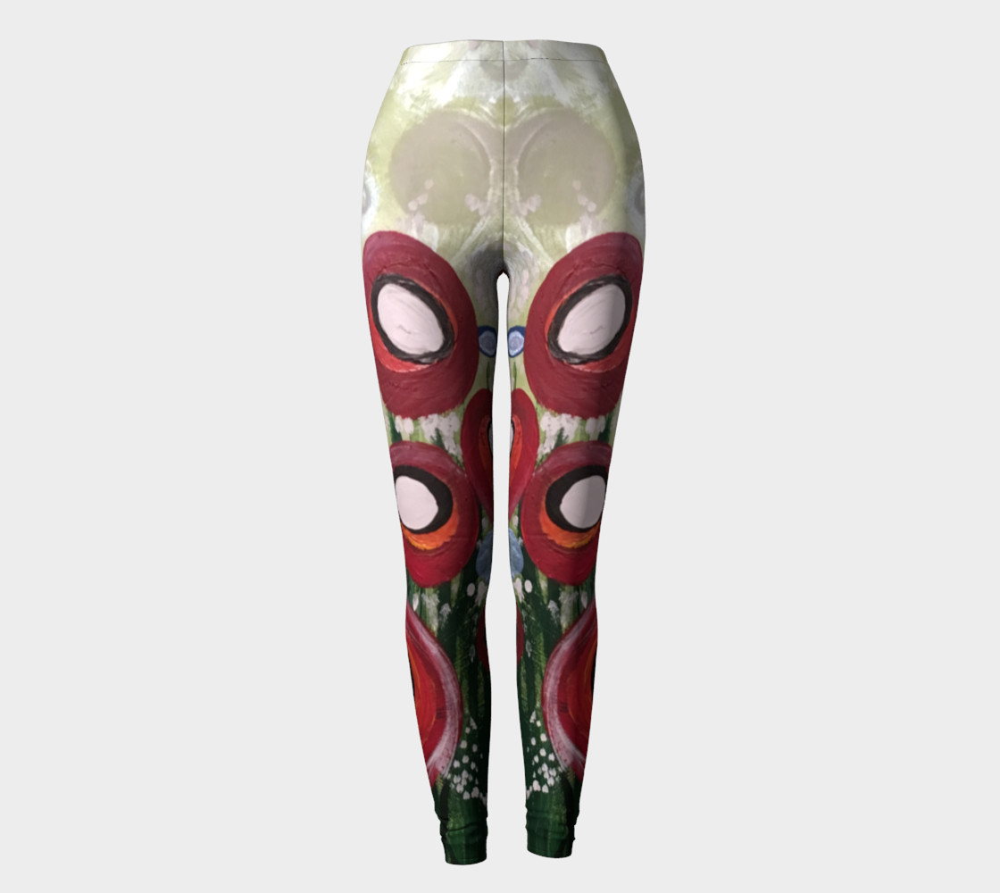 Whimsical Poppy Leggings preview #2