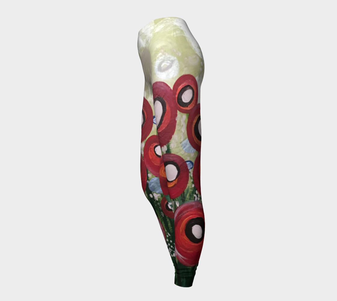 Whimsical Poppy Leggings preview #3