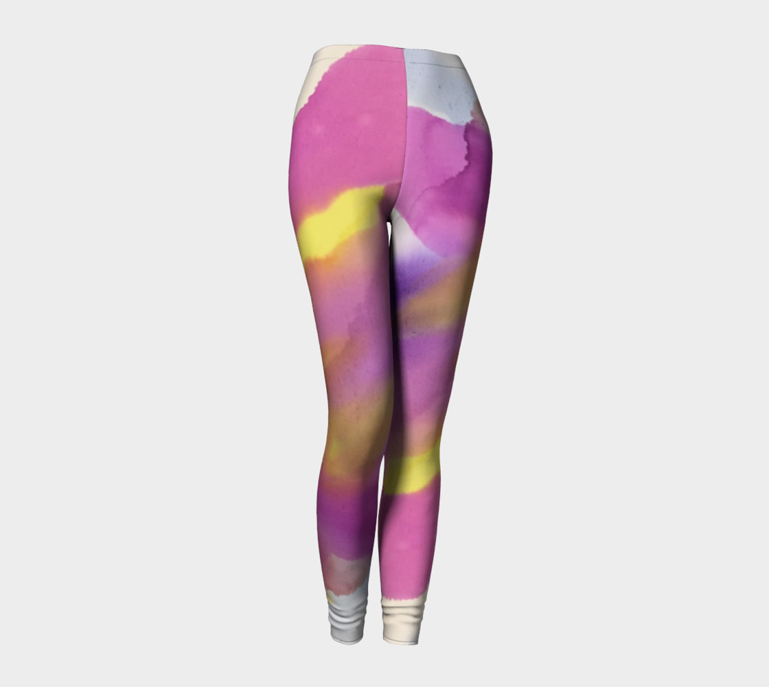 Orchid Flow Leggings preview #1