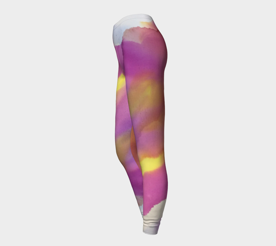 Orchid Flow Leggings preview #3