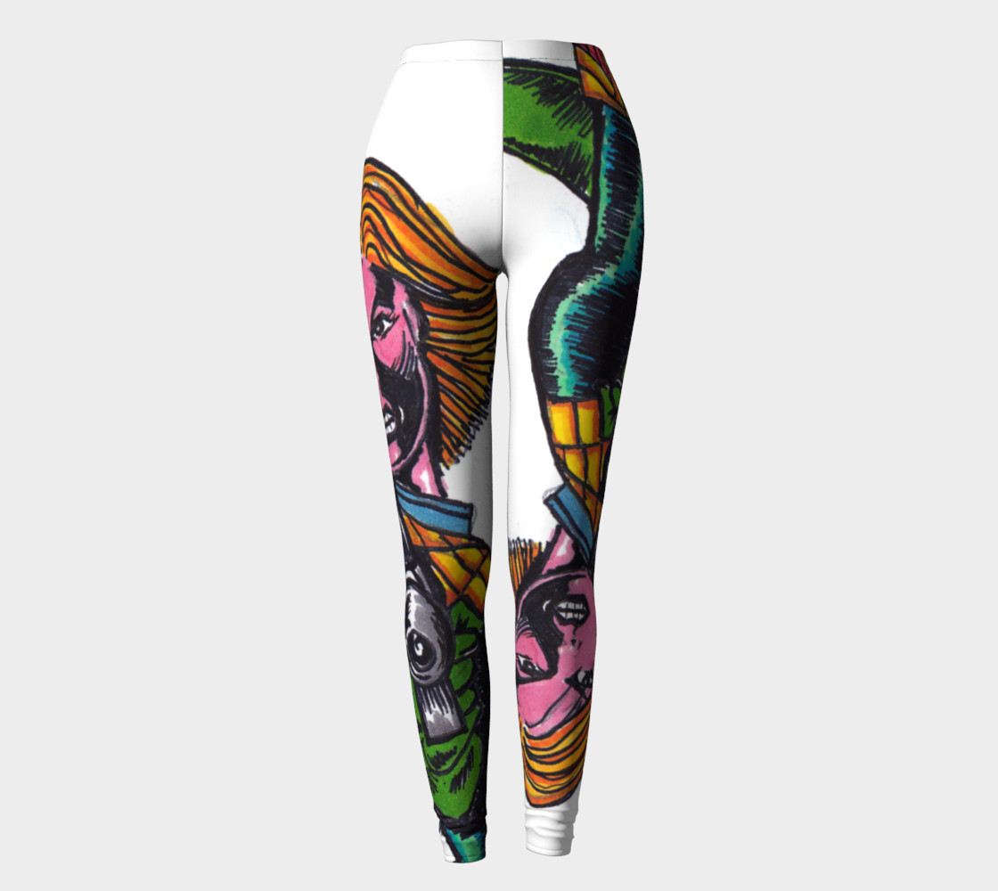 comic book leggings preview #2