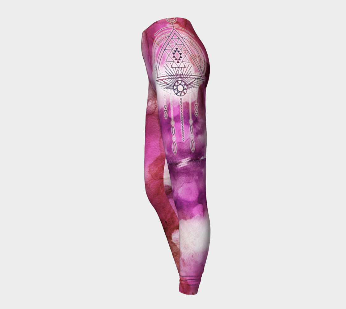 Fuscia Magenta Boho Geometry preview #3