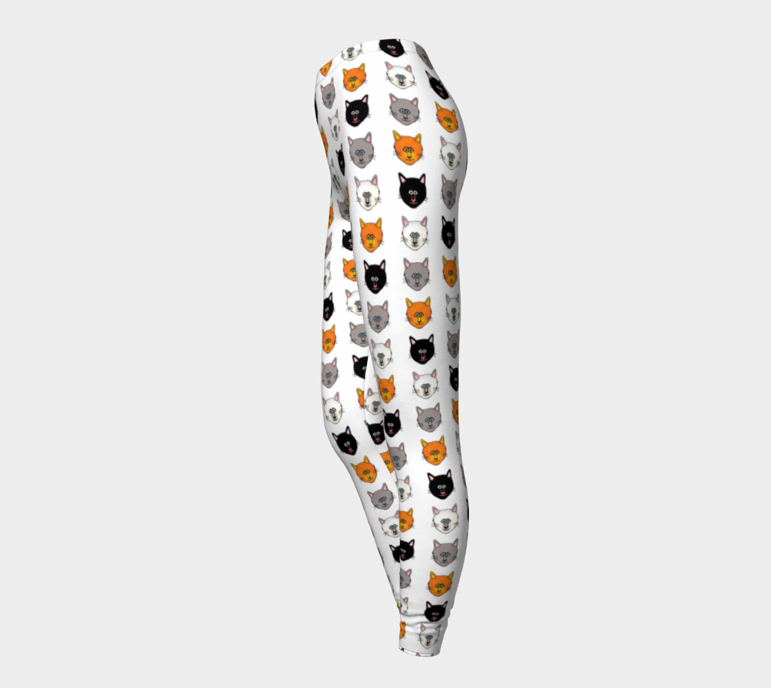 Cat lover leggings preview #3