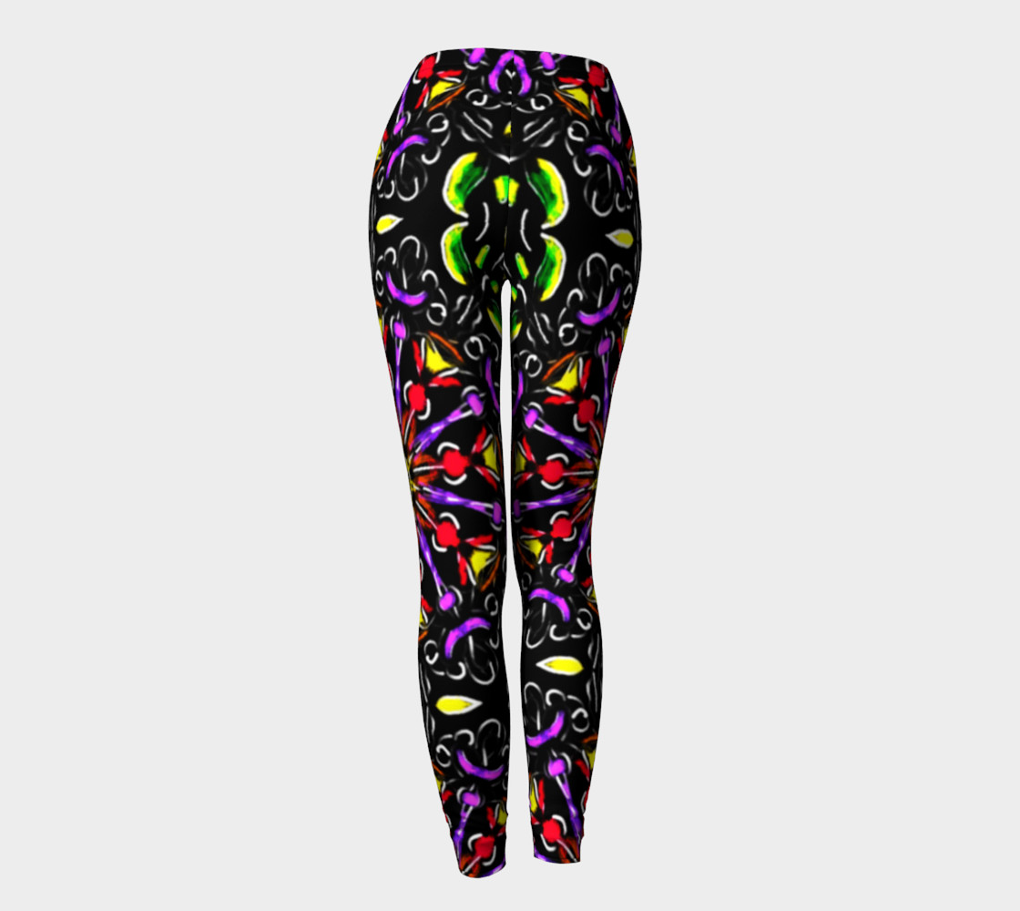 Eternal Garden Mandala Leggings preview #4