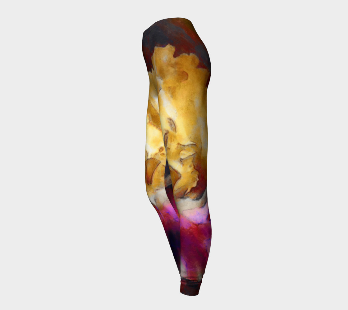Yoga flare leggings preview #3