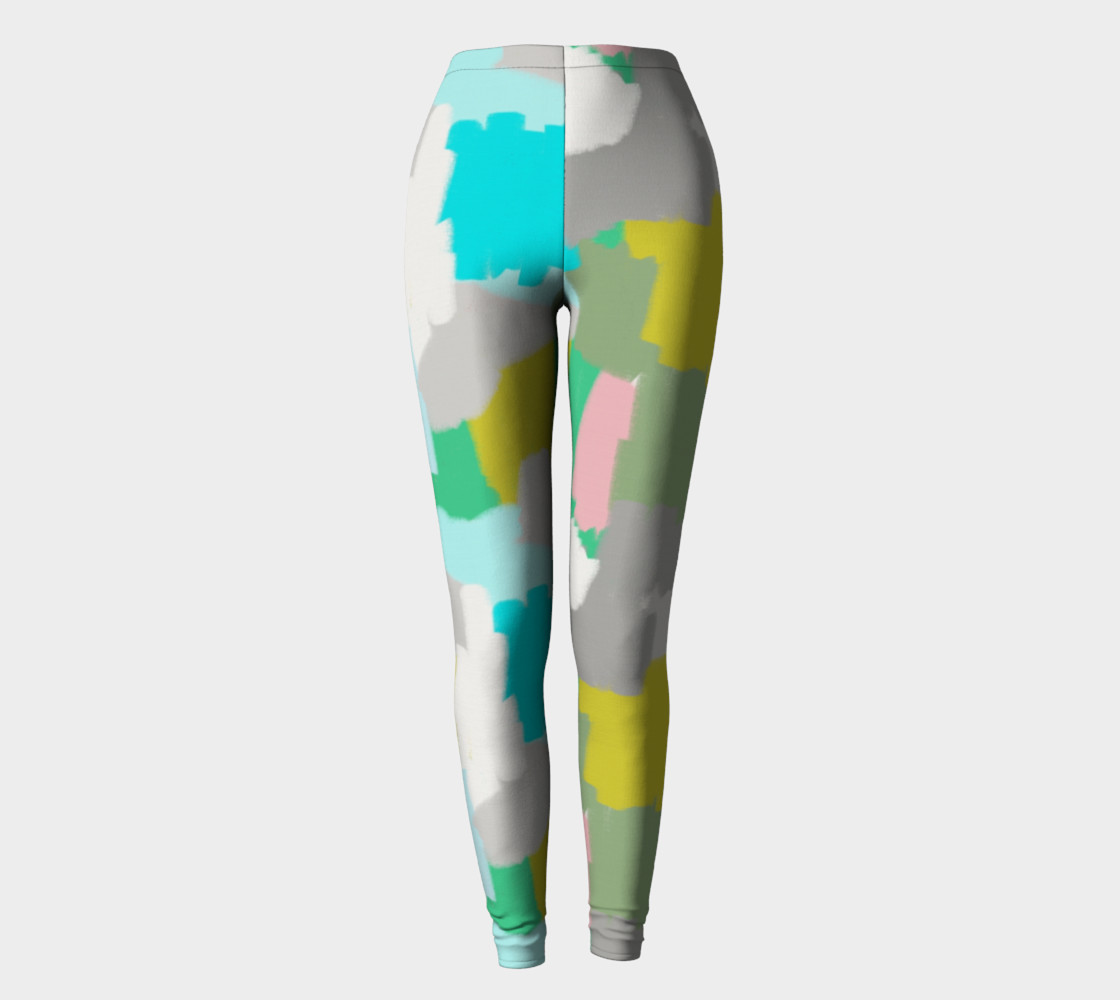 Me and You Mingled Artist Leggings preview #2
