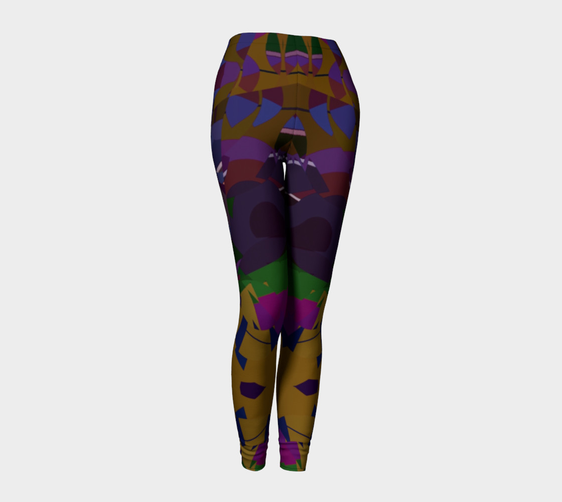 Confetti Geometric Pattern All Over Print leggings preview #1