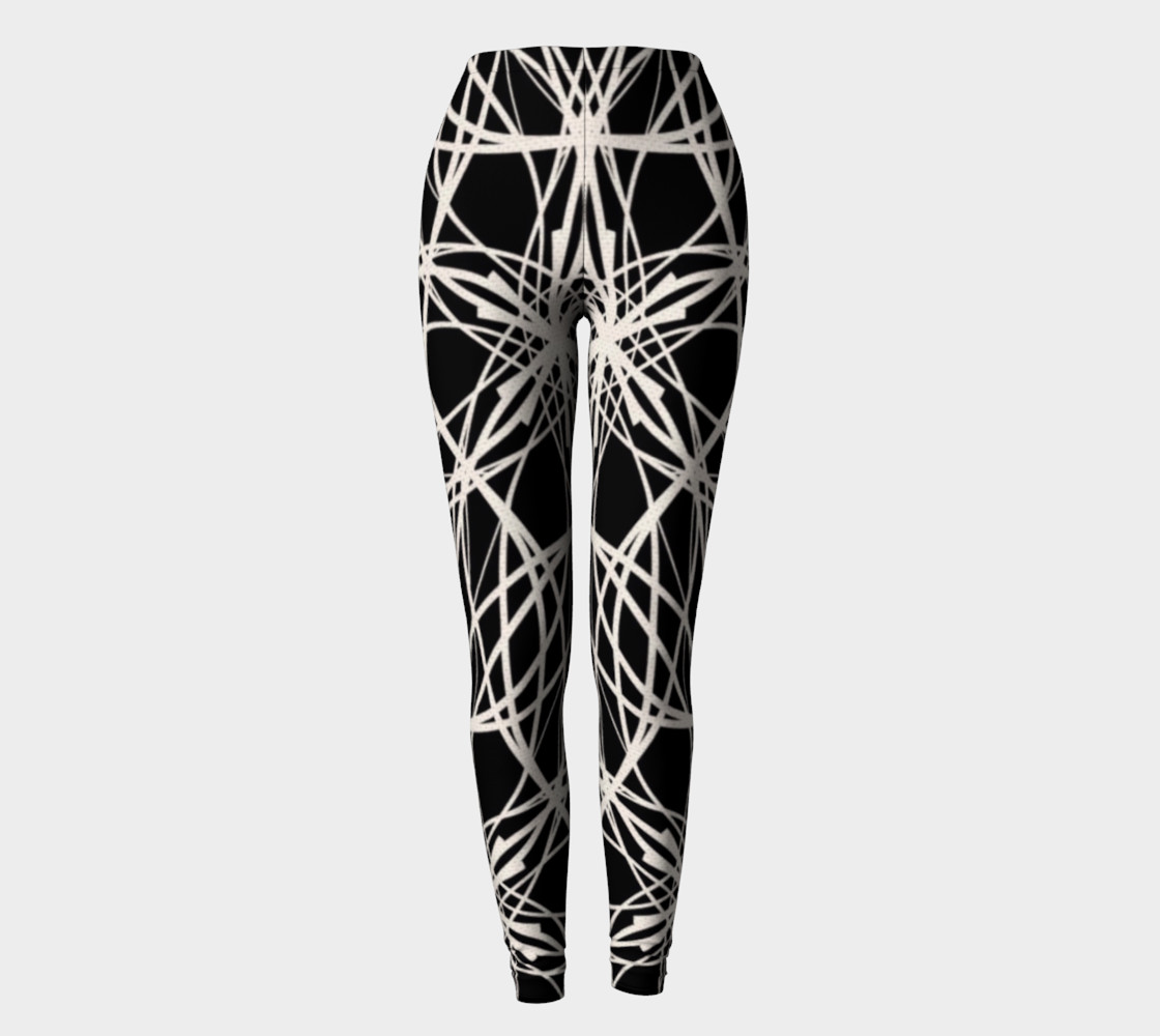 geometric print leggings