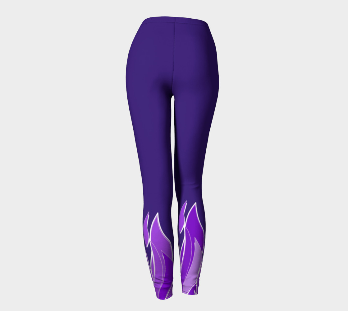 Violet Flame Leggings preview #4