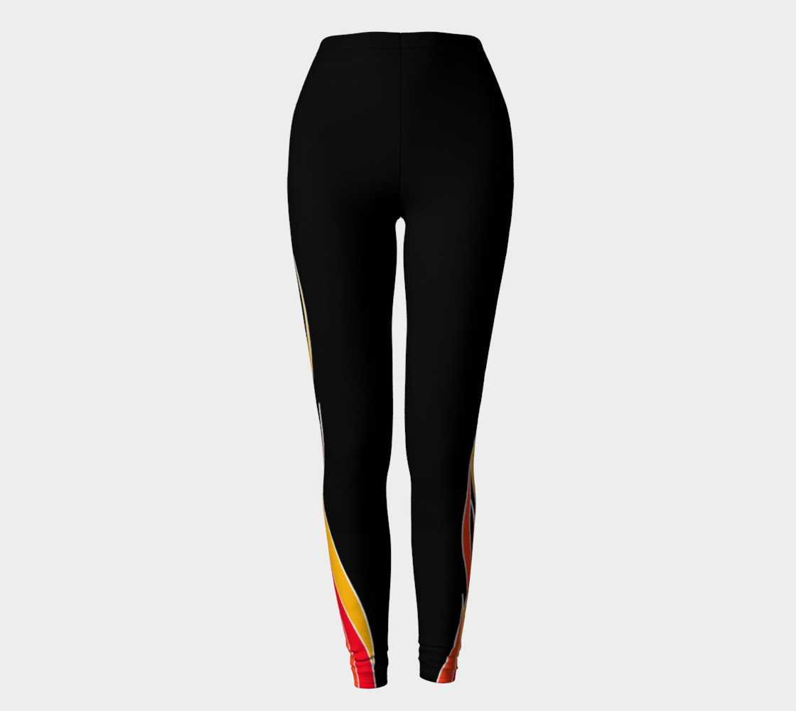 Flaming Leggings preview #2