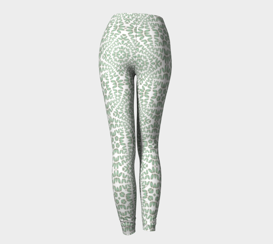 Sage Batik Leggings preview #4