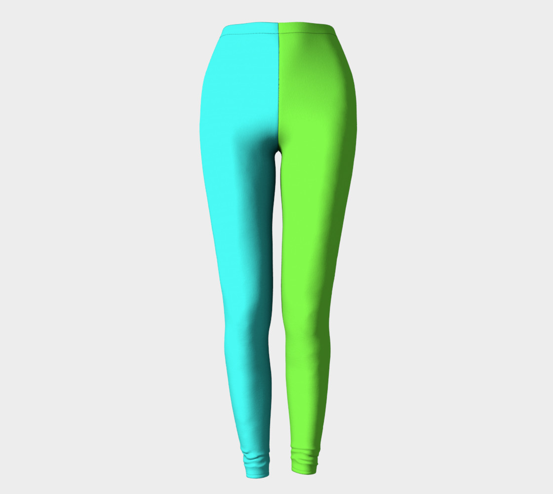 Minty Lime Leggings preview #2