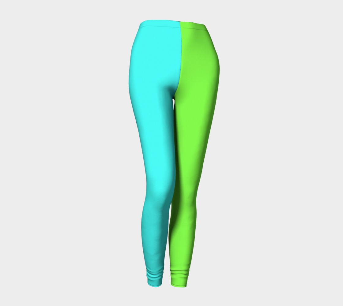 Minty Lime Leggings preview #1