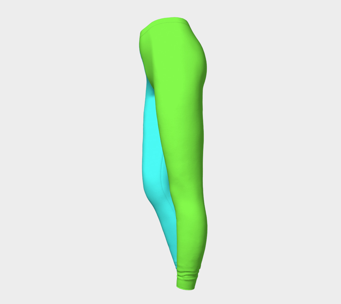 Minty Lime Leggings preview #3