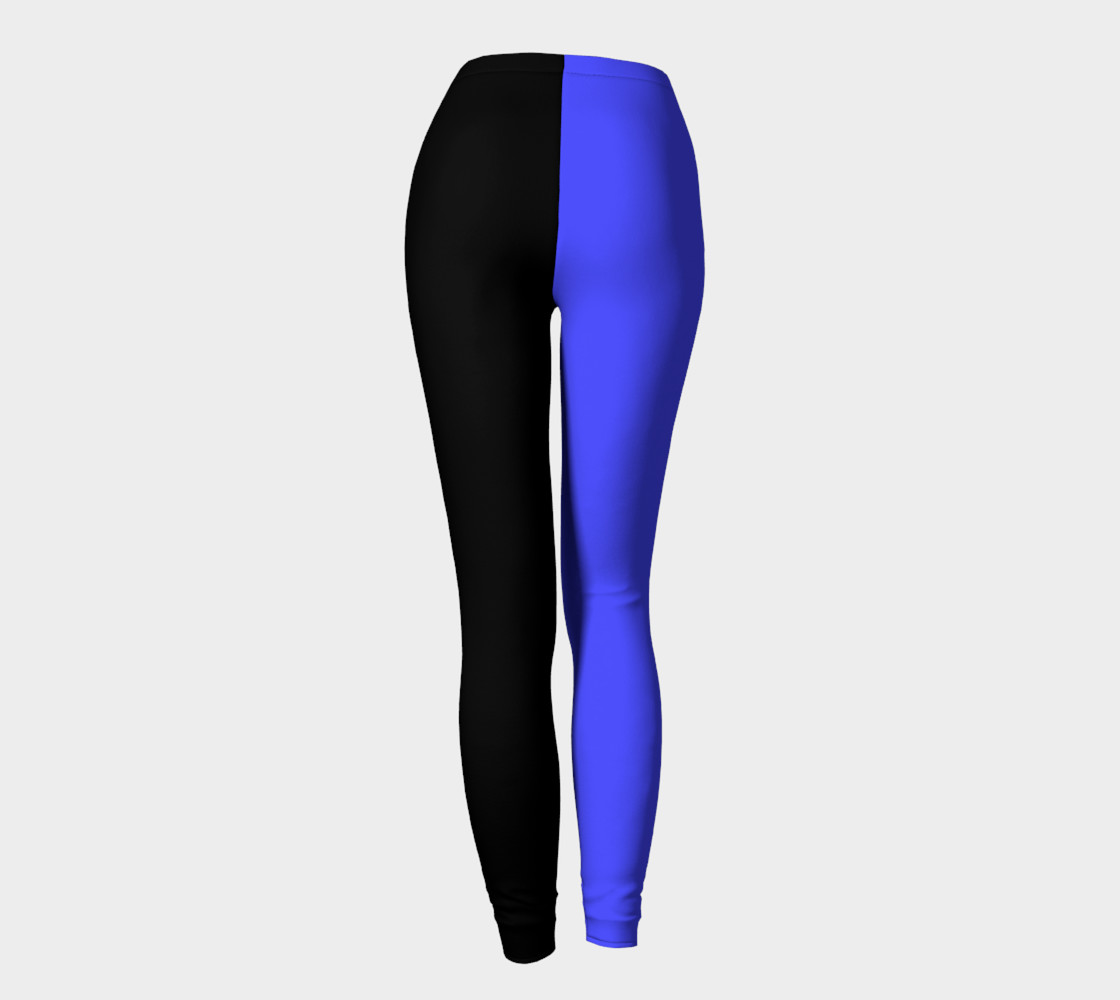 Midnight Cobalt Leggings preview #4