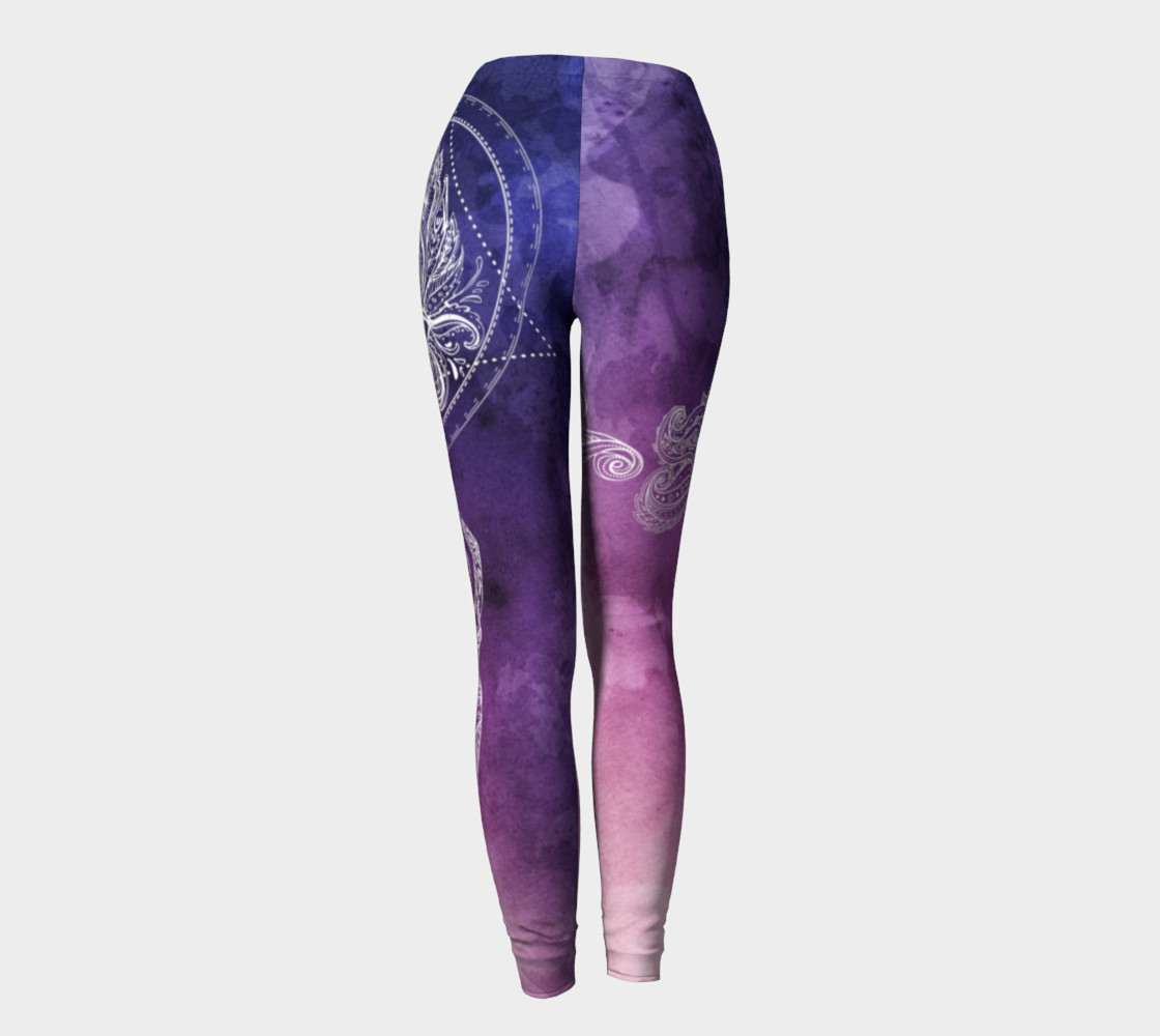 Tree pose yoga pants preview #4