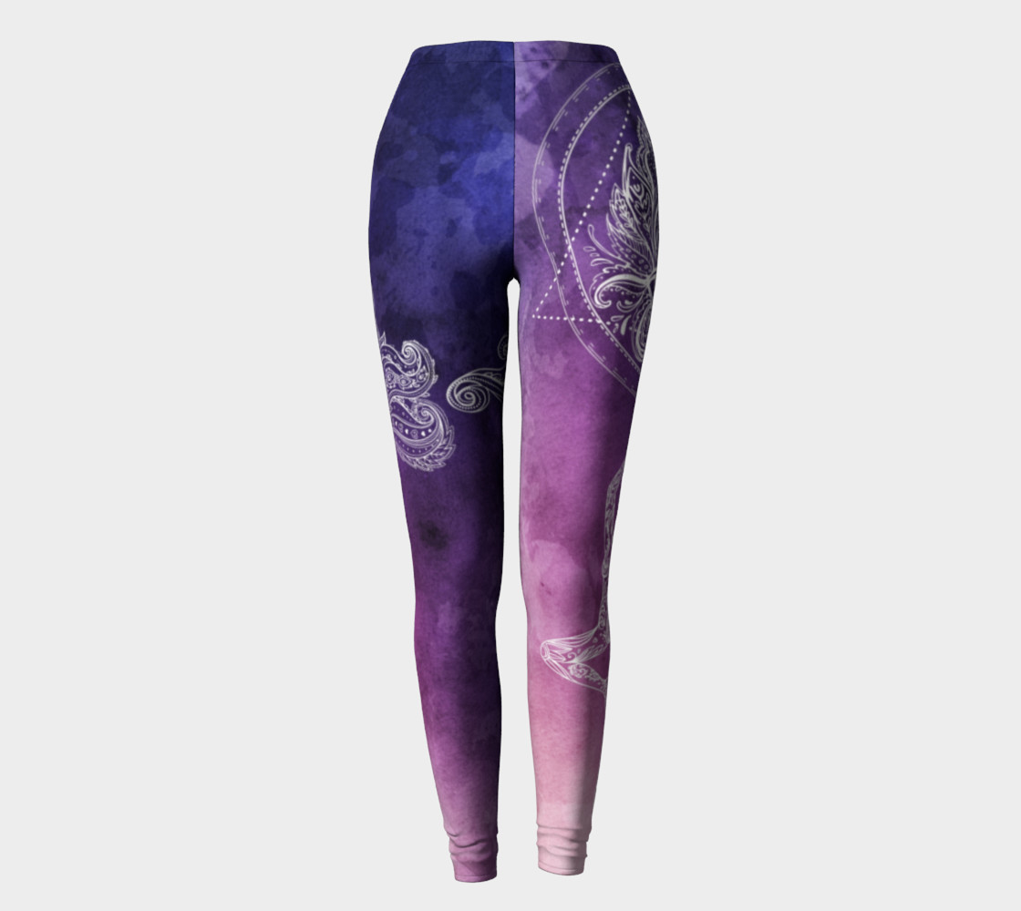 Tree pose yoga pants preview #2