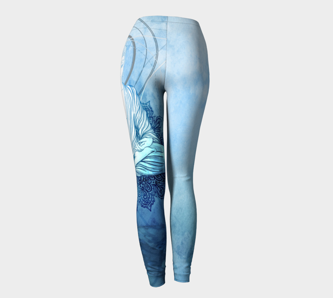 Blue Buddha Leggings preview #4