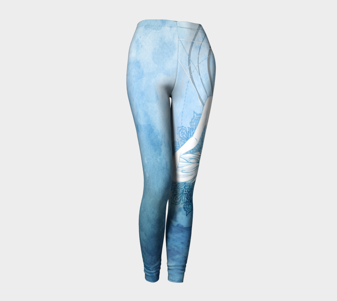 Blue Buddha Leggings preview #1