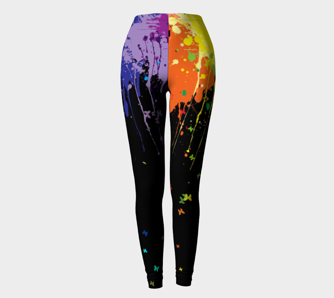"Dripping Butterflies" Leggings preview #2