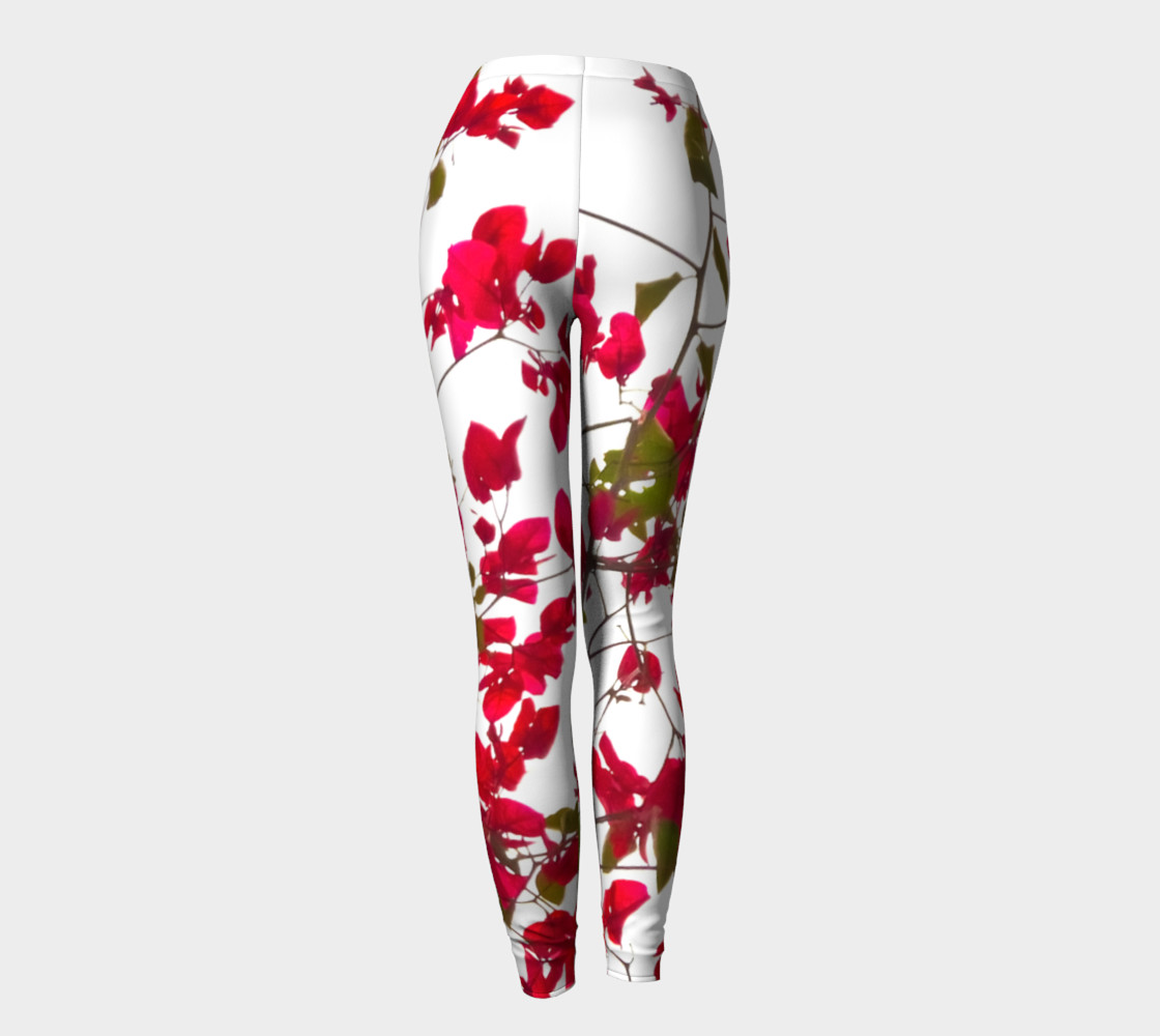 Red petals flowers preview #4