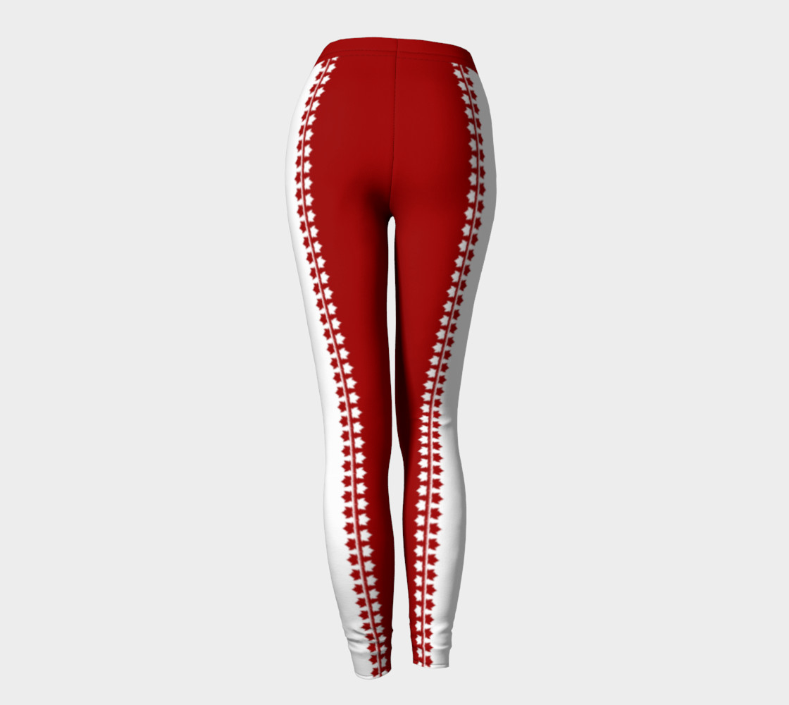 Canada Leggings Sporty Canada Souvenir Leggings preview #4