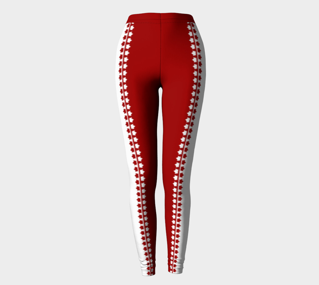 Canada Leggings Sporty Canada Souvenir Leggings preview #2
