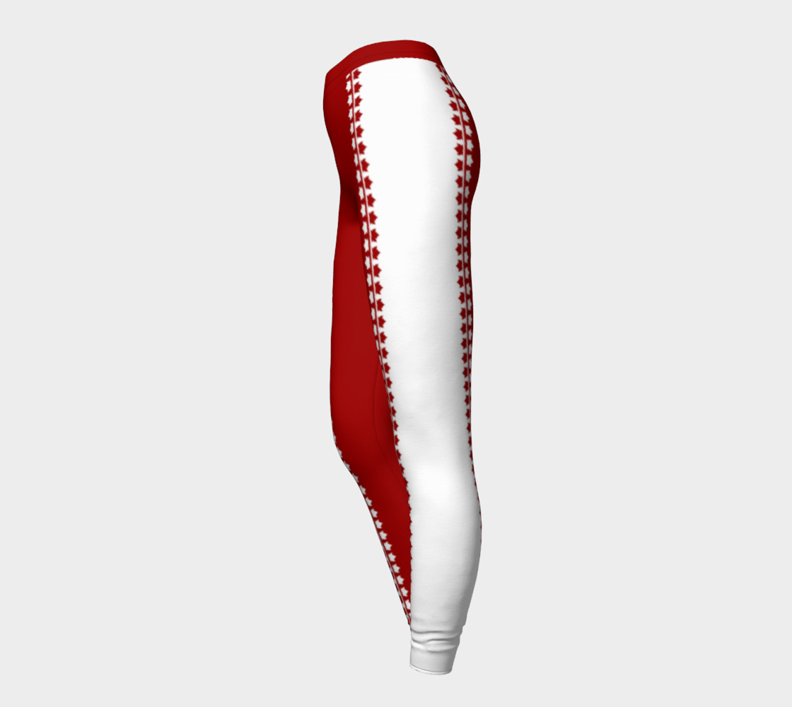 Canada Leggings Sporty Canada Souvenir Leggings preview #3