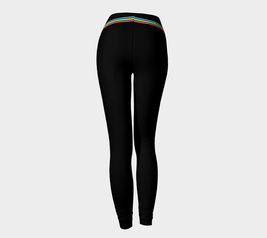 Pastel Stripes Leggings preview #4