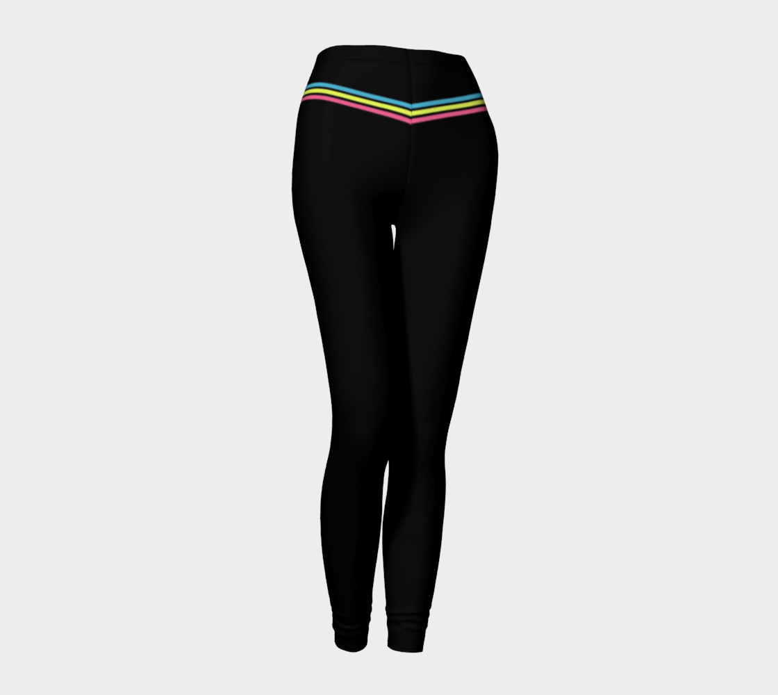 Pastel Stripes Leggings preview #1