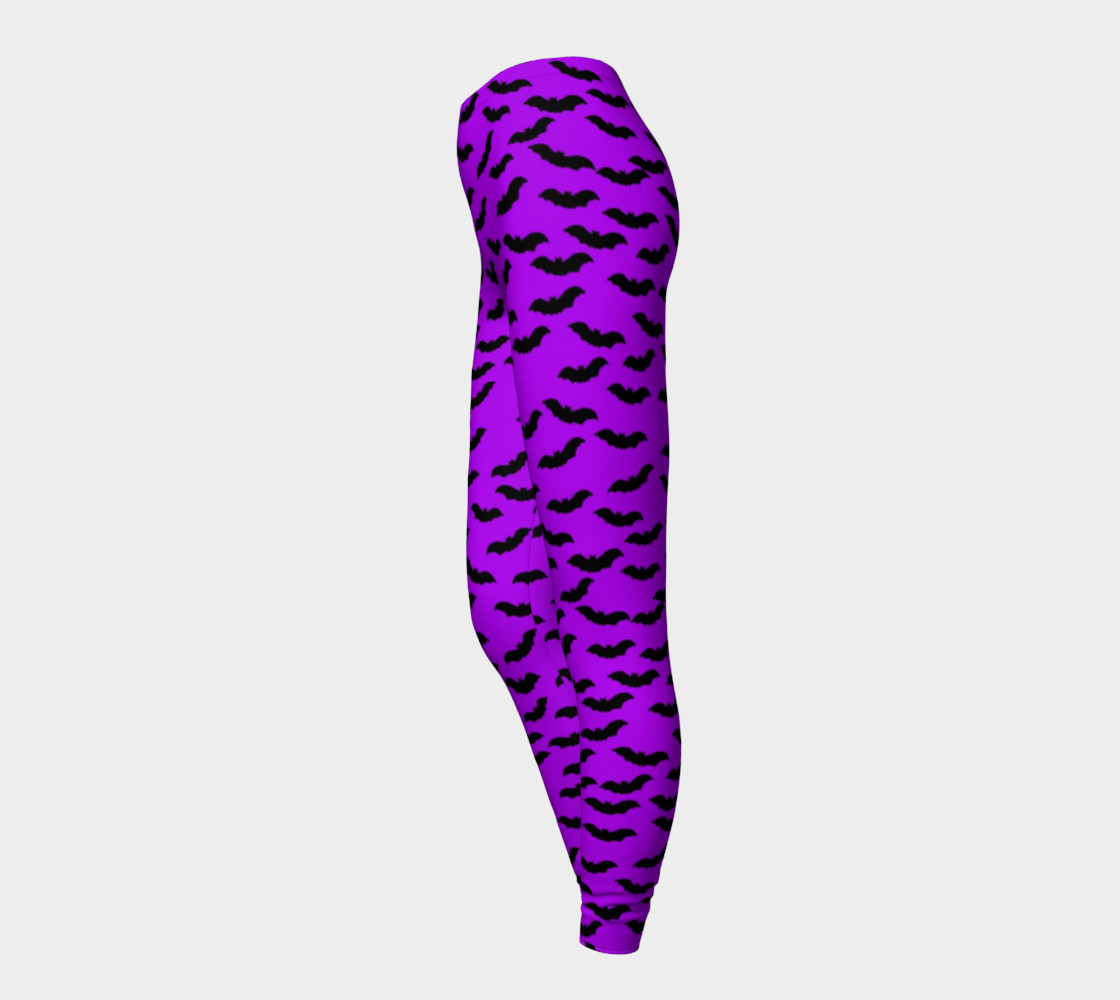 Bats in the Belfry-Purple Leggings preview #3