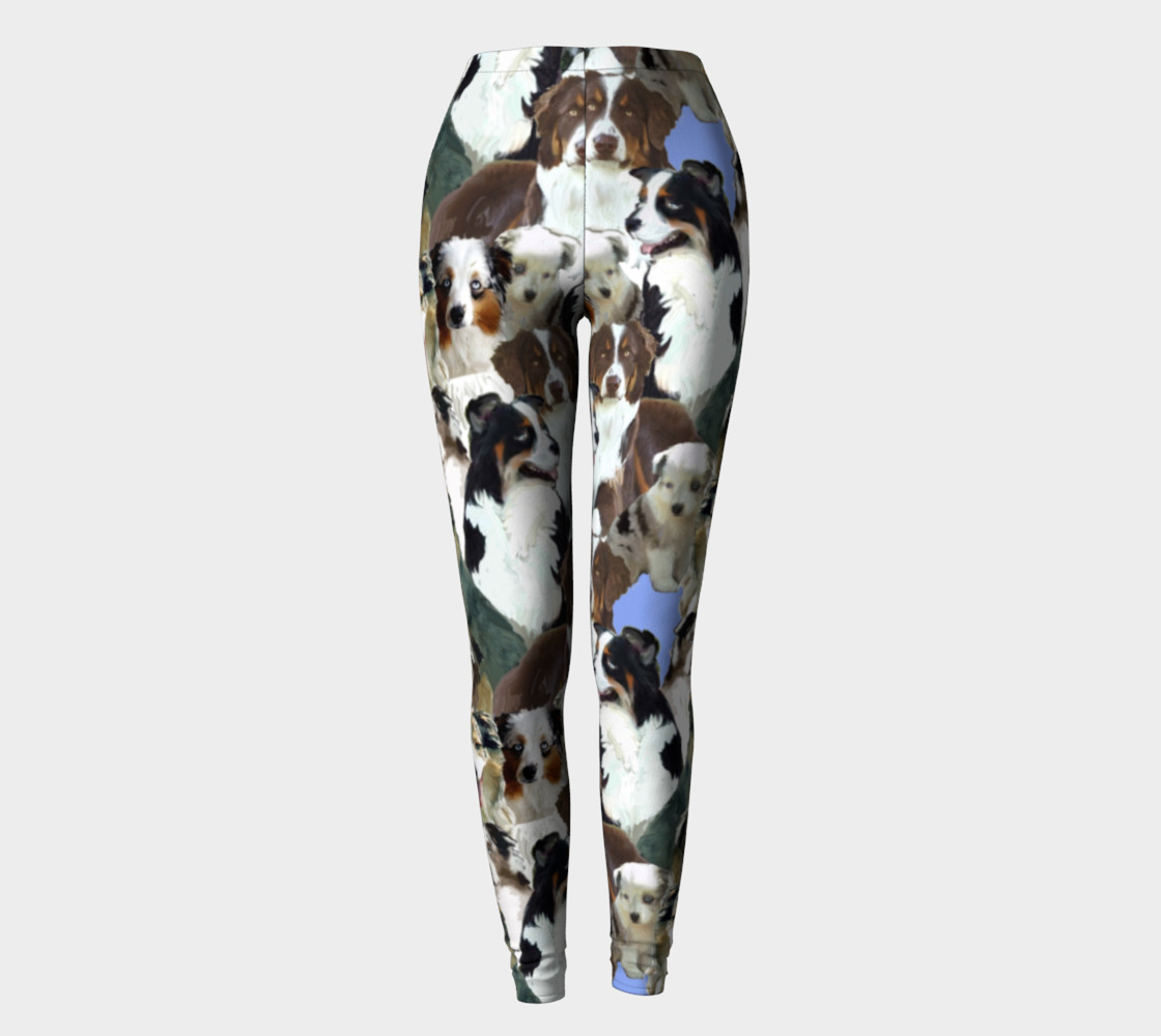 Australian shepherd leggings preview #2