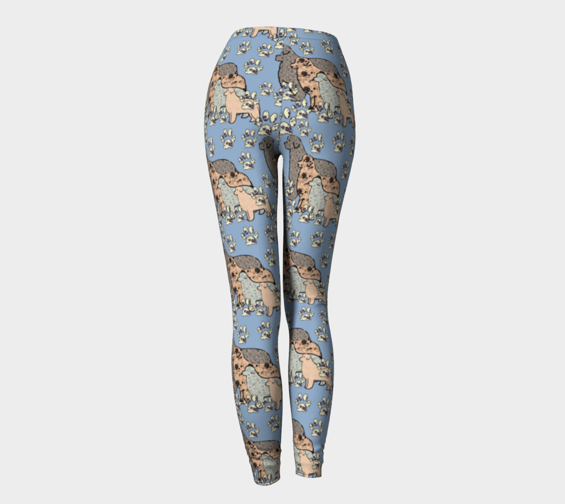 Newfy Floral Whimsy Leggings preview #4