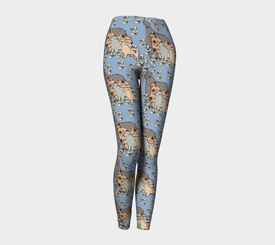 Newfy Floral Whimsy Leggings preview #1