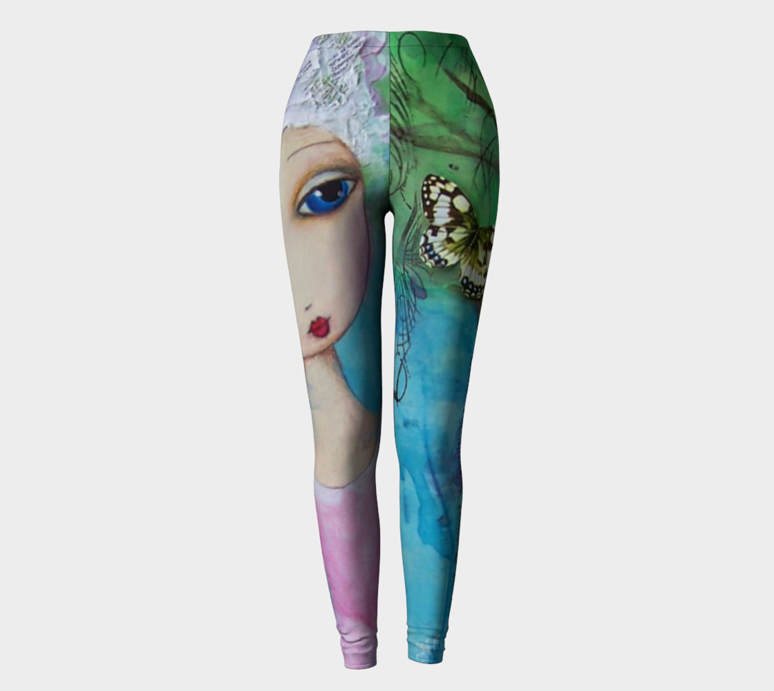 Oh Marie! Art Wear Leggings by Danita Lyn preview #2