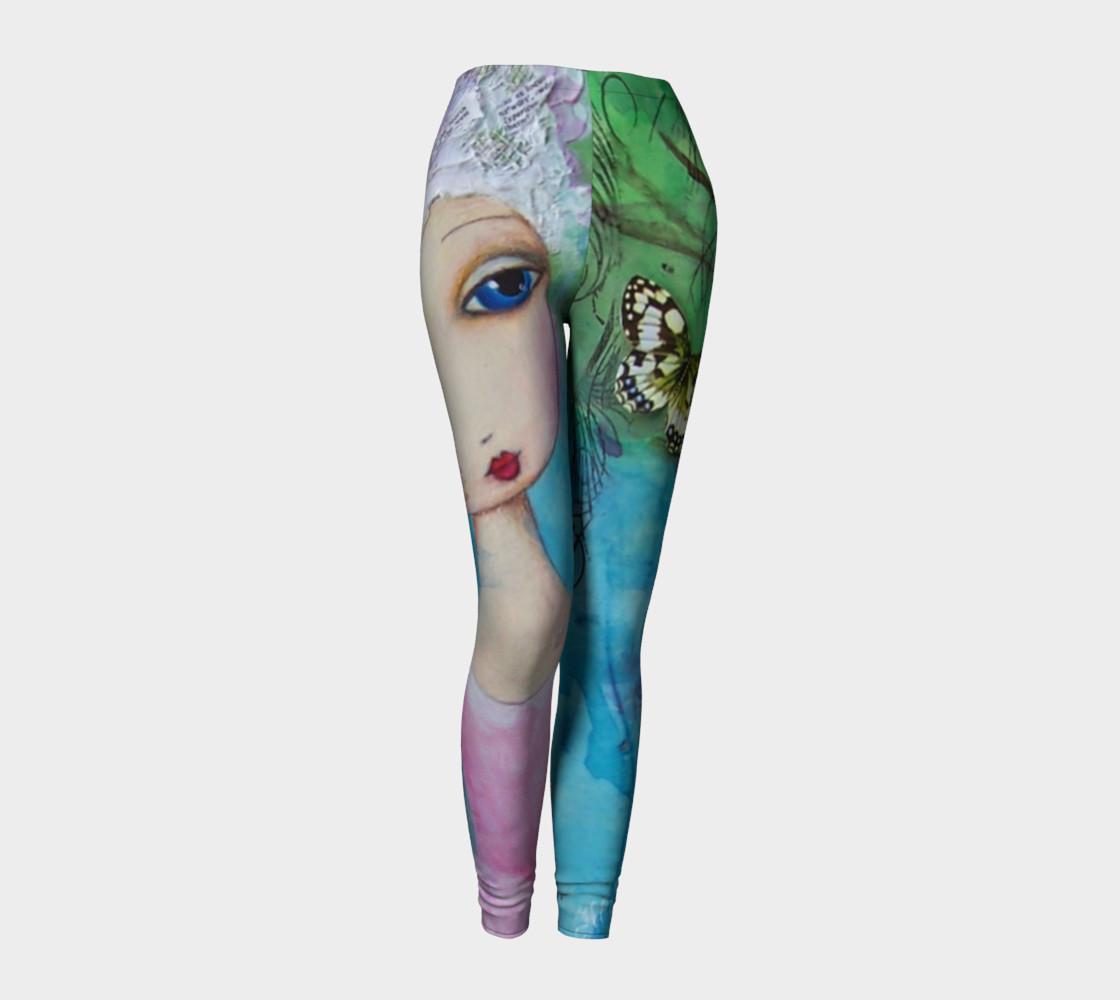Oh Marie! Art Wear Leggings by Danita Lyn preview #1