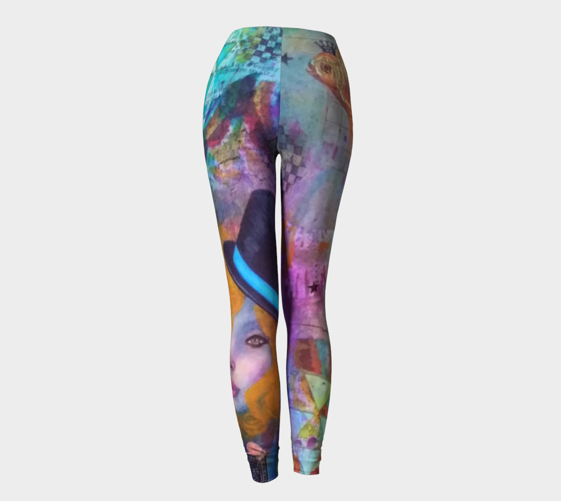 Life is a Circus! - Art Wear Leggings by Danita Lyn preview #4