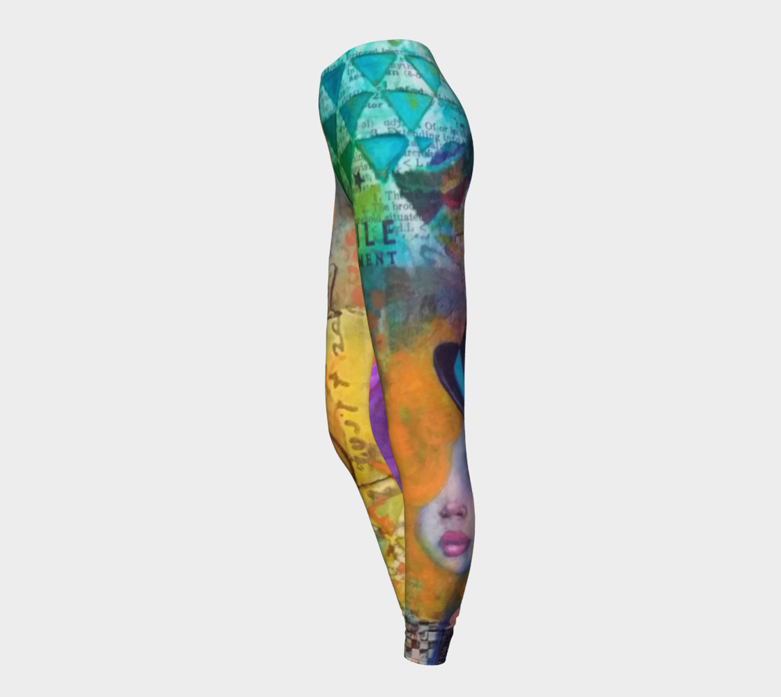 Life is a Circus! - Art Wear Leggings by Danita Lyn preview #3