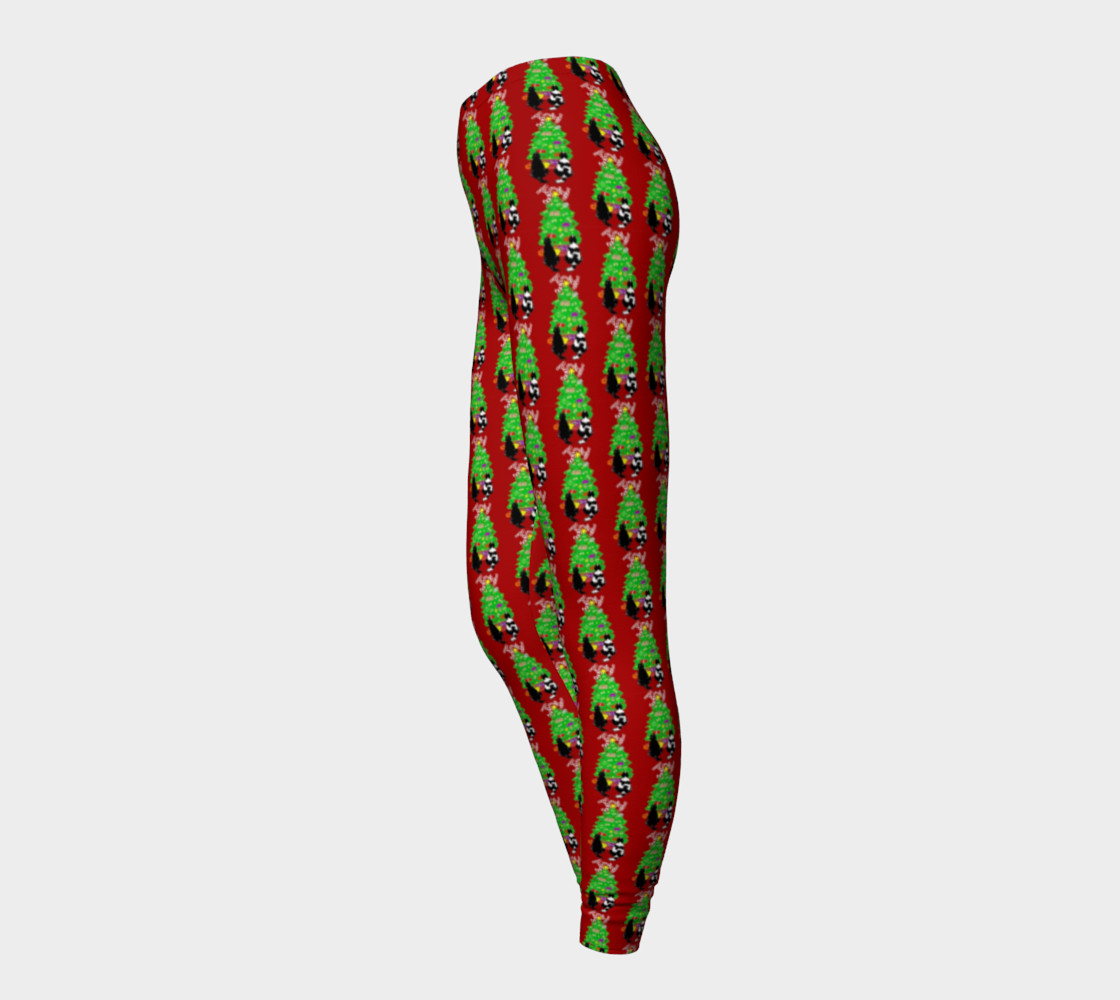 Newfy Christmas Tree Leggings preview #3