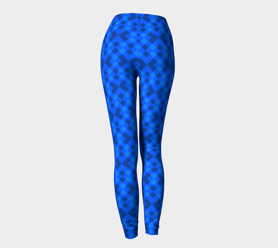 Hypnotic blue pattern preview #4