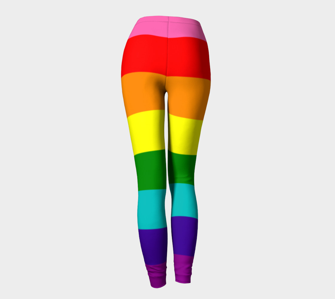 Rainbow Flag Original 8 Stripes Pattern LGBT Pride preview #4