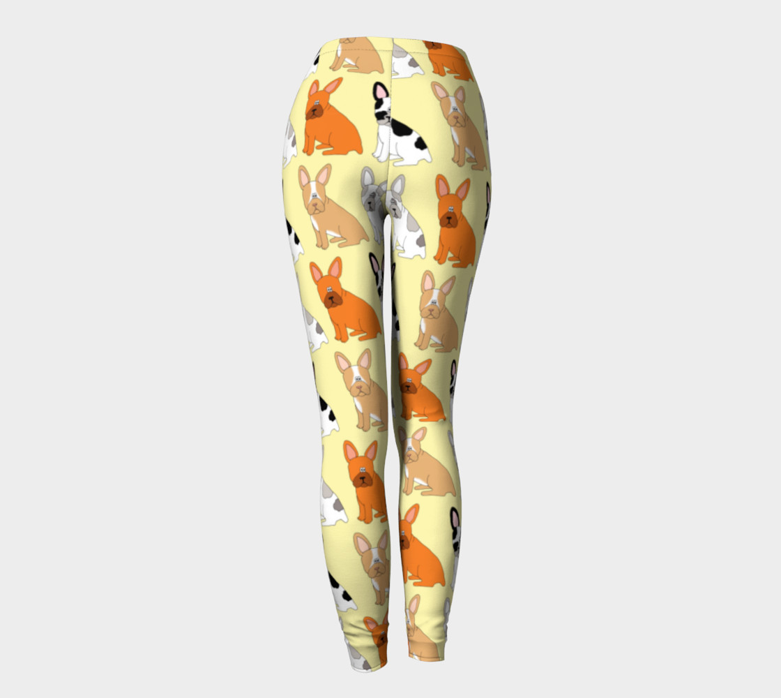 French bulldog ladies leggings preview #4