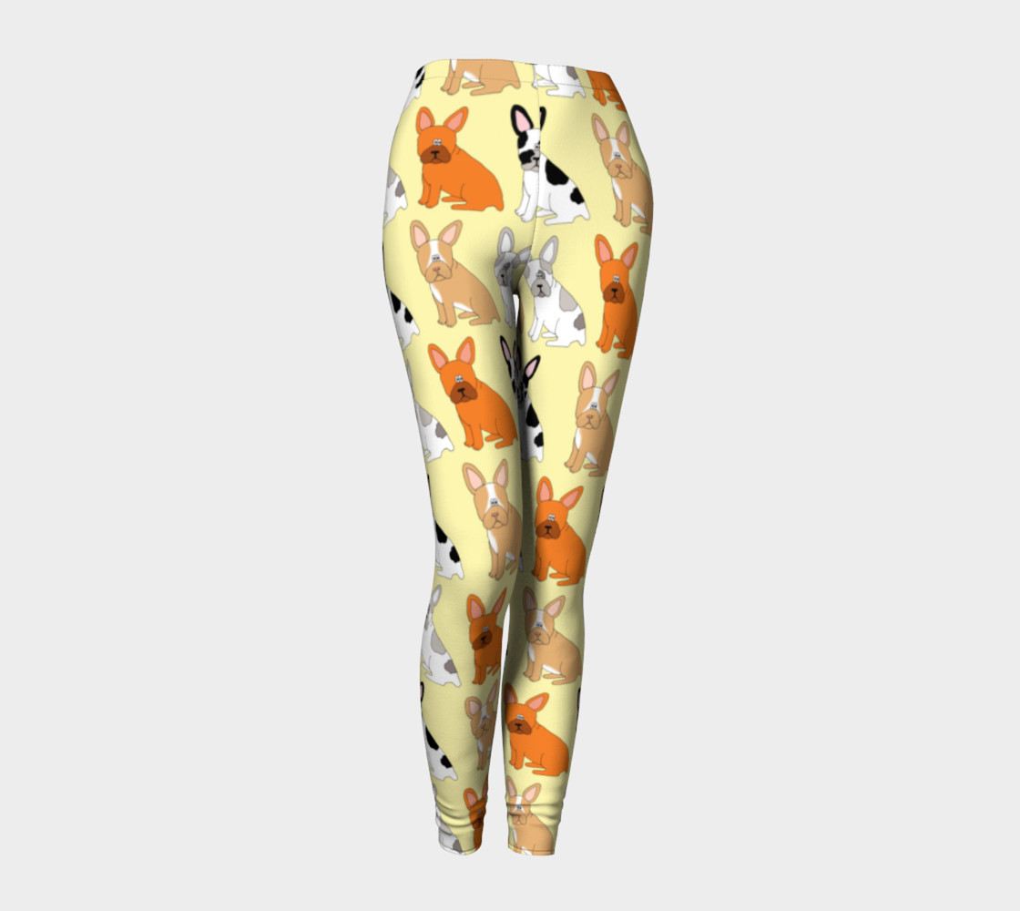 French bulldog ladies leggings preview #1