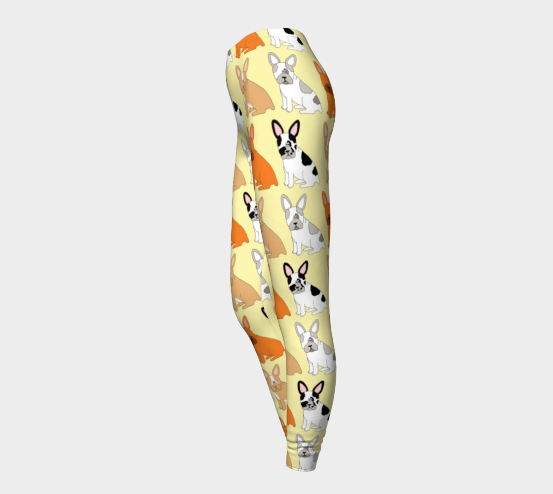 French bulldog ladies leggings preview #3