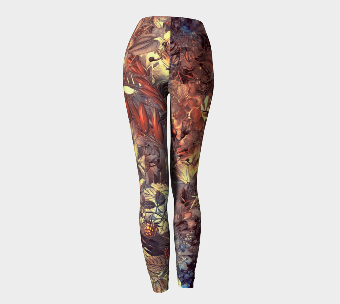 leggings magic flowers preview #4